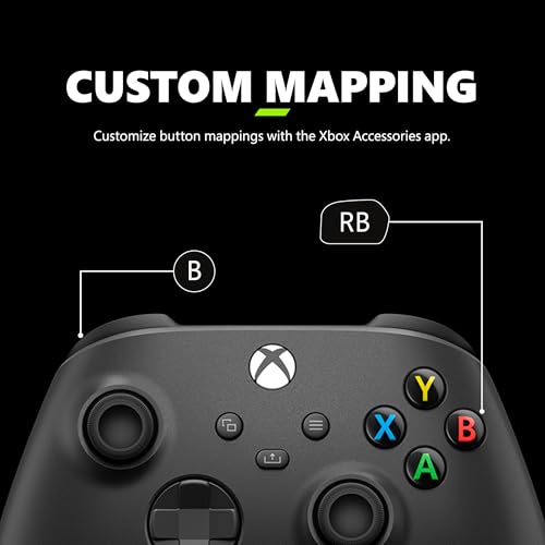 Xbox Wireless Gaming Controller  2025    Carbon Black   Play on Xbox  Windows  Android  iOS  FireTV Sticks  Smart TVs  VR Headsets