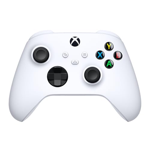 Xbox Wireless Gaming Controller  2025    Robot White   Play on Xbox  Windows  Android  iOS  FireTV Sticks  Smart TVs  VR Headsets