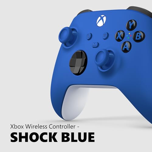 Xbox Wireless Gaming Controller  2025    Shock Blue   Play on Xbox  Windows  Android  iOS  FireTV Sticks  Smart TVs  VR Headsets