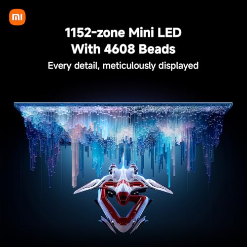 Xiaomi Monitor de juegos Mini-LED G Pro 27 pulgadas HDR 1000 2K QHD 2560x1440, Fast IPS, 180Hz 1ms, 99% DCI-P3, AMD Freesync, ángulo ajustable, 2 x HDMI 2.0, 2 × DP 1.4, blanco