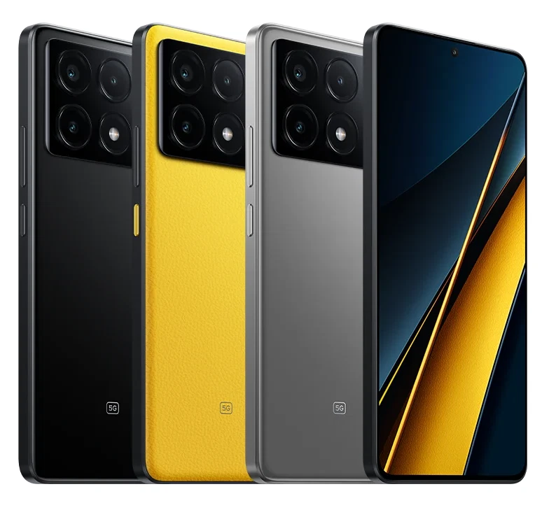 Xiaomi POCO X6 PRO 5G Yellow   12GB RAM   512GB ROM   Unlocked   Global Version