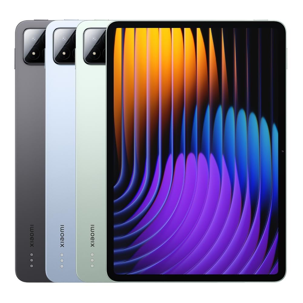 Xiaomi Pad 7 Ai WiFi Version Global No Calls or Text 11 2 inches 3 2K 144Hz 8850mAh Bluetooth 5 4 Four Speakers 13 Mp Model 2410CRP4CG Green  256GB   8GB