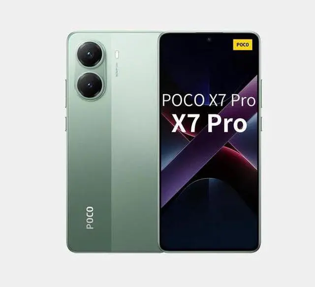 Xiaomi Poco X7 PRO 5G 256GB ROM 8GB RAM Dual SIM GSM Unlocked   Green