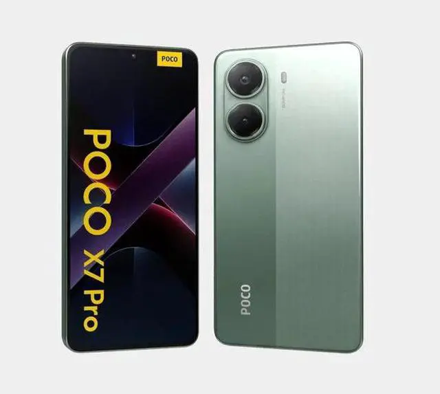 Xiaomi Poco X7 PRO 5G 256GB ROM 8GB RAM Dual SIM GSM Unlocked   Green