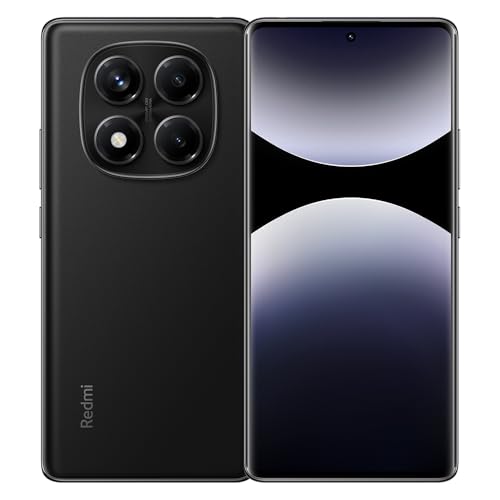 Xiaomi Redmi Note 14 Pro 5G   4G LTE  for Tmobile Mint Tello & Global   256GB   8GB  NFC 6 67 120Hz 200MP Pro AI Camera Model 24090RA29G Unlocked Dual Sim  Midnight Black