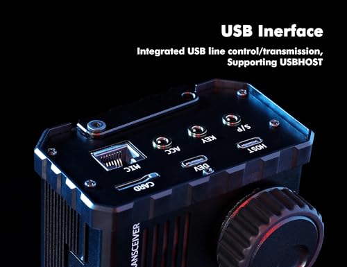 Xiegu X6100 HF Transceiver SDR HF/50MHz Full Mode Built in Battery and Auto Antenna Tuner