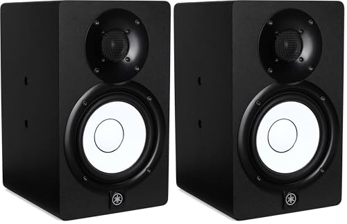 YAMAHA HS5I Studio Monitor with Mounting Points and Screws  Black  Pack of 2
