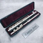 YAMAHA Student Flute YFL 221 Case Nickel Silver Plated Japan YFL221 Instrument