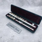 YAMAHA Student Flute YFL 221 Case Nickel Silver Plated Japan YFL221 Instrument