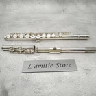 YAMAHA Student Flute YFL 221 Case Nickel Silver Plated Japan YFL221 Instrument