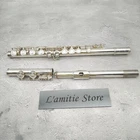 YAMAHA Student Flute YFL 221 Case Nickel Silver Plated Japan YFL221 Instrument