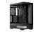 YAWYORE Gaming PC ATX Medium Tower Computer Case Compatible Micro ATX/Mini ITX Support 360 Water Cooling/Easy Removal/Back Plug Main Board /270   Ocean View Room Chassis  Black