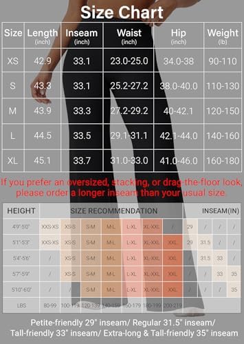 YEOREO Workout Leggings Womens No Front Seam Straight Leggings 29/ 31 5/ 33/ 35  High Waist Buttery Eddiy Gym Yoga Pants