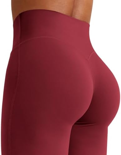 YEOREO Workout Leggings Womens No Front Seam Straight Leggings 29/ 31 5/ 33/ 35  High Waist Buttery Eddiy Gym Yoga Pants