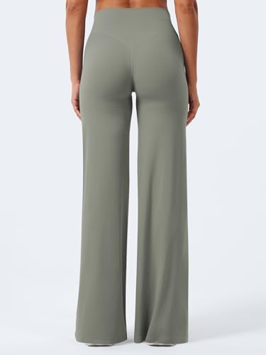 YEOREO Workout Leggings Womens No Front Seam Straight Leggings 29/ 31 5/ 33/ 35  High Waist Buttery Eddiy Gym Yoga Pants