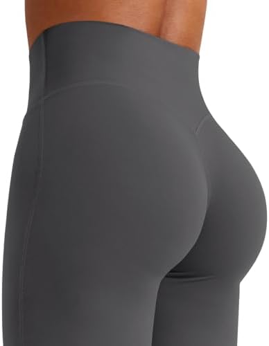 YEOREO Workout Leggings Womens No Front Seam Straight Leggings 29/ 31 5/ 33/ 35  High Waist Buttery Eddiy Gym Yoga Pants