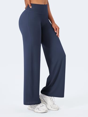 YEOREO Workout Leggings Womens No Front Seam Straight Leggings 29/ 31 5/ 33/ 35  High Waist Buttery Eddiy Gym Yoga Pants