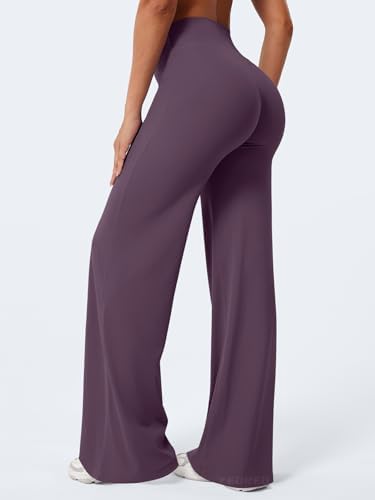 YEOREO Workout Leggings Womens No Front Seam Straight Leggings 29/ 31 5/ 33/ 35  High Waist Buttery Eddiy Gym Yoga Pants