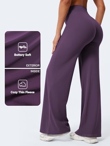 YEOREO Workout Leggings Womens No Front Seam Straight Leggings 29/ 31 5/ 33/ 35  High Waist Buttery Eddiy Gym Yoga Pants