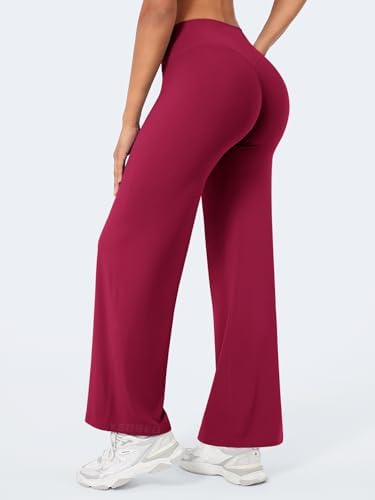 YEOREO Workout Leggings Womens No Front Seam Straight Leggings 29/ 31 5/ 33/ 35  High Waist Buttery Eddiy Gym Yoga Pants