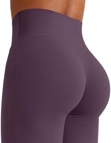 YEOREO Workout Leggings Womens No Front Seam Straight Leggings 29/ 31 5/ 33/ 35  High Waist Buttery Eddiy Gym Yoga Pants