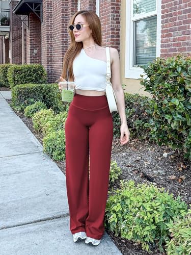 YEOREO Workout Leggings Womens No Front Seam Straight Leggings 29/ 31 5/ 33/ 35  High Waist Buttery Eddiy Gym Yoga Pants