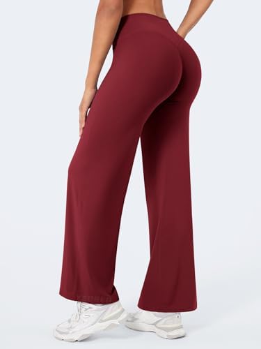 YEOREO Workout Leggings Womens No Front Seam Straight Leggings 29/ 31 5/ 33/ 35  High Waist Buttery Eddiy Gym Yoga Pants