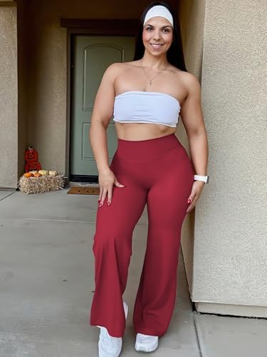 YEOREO Workout Leggings Womens No Front Seam Straight Leggings 29/ 31 5/ 33/ 35  High Waist Buttery Eddiy Gym Yoga Pants