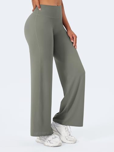 YEOREO Workout Leggings Womens No Front Seam Straight Leggings 29/ 31 5/ 33/ 35  High Waist Buttery Eddiy Gym Yoga Pants