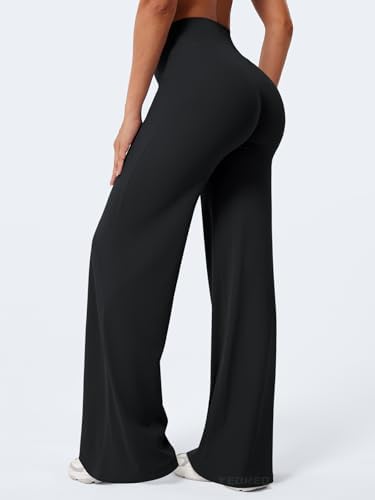 YEOREO Workout Leggings Womens No Front Seam Straight Leggings 29/ 31 5/ 33/ 35  High Waist Buttery Eddiy Gym Yoga Pants