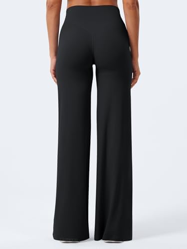 YEOREO Workout Leggings Womens No Front Seam Straight Leggings 29/ 31 5/ 33/ 35  High Waist Buttery Eddiy Gym Yoga Pants