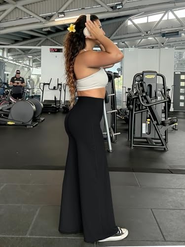 YEOREO Workout Leggings Womens No Front Seam Straight Leggings 29/ 31 5/ 33/ 35  High Waist Buttery Eddiy Gym Yoga Pants