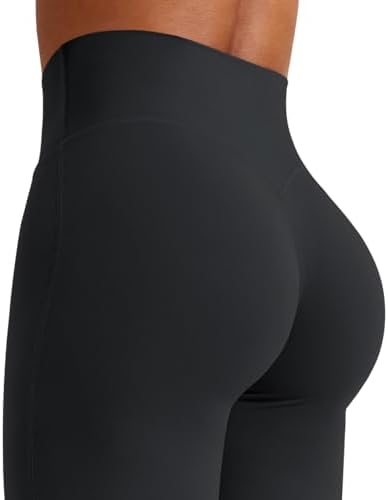 YEOREO Workout Leggings Womens No Front Seam Straight Leggings 29/ 31 5/ 33/ 35  High Waist Buttery Eddiy Gym Yoga Pants