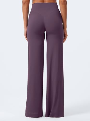 YEOREO Workout Leggings Womens No Front Seam Straight Leggings 29/ 31 5/ 33/ 35  High Waist Buttery Eddiy Gym Yoga Pants