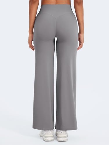 YEOREO Workout Leggings Womens No Front Seam Straight Leggings 29/ 31 5/ 33/ 35  High Waist Buttery Eddiy Gym Yoga Pants