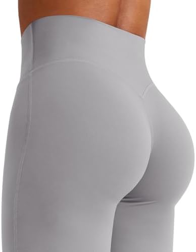 YEOREO Workout Leggings Womens No Front Seam Straight Leggings 29/ 31 5/ 33/ 35  High Waist Buttery Eddiy Gym Yoga Pants