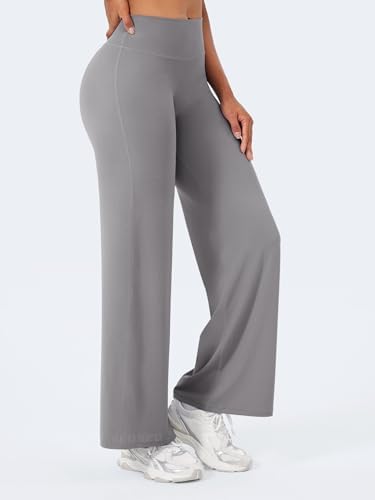 YEOREO Workout Leggings Womens No Front Seam Straight Leggings 29/ 31 5/ 33/ 35  High Waist Buttery Eddiy Gym Yoga Pants