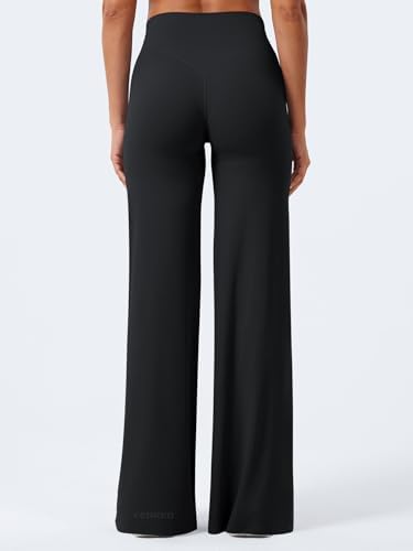 YEOREO Workout Leggings Womens No Front Seam Straight Leggings 29/ 31 5/ 33/ 35  High Waist Buttery Eddiy Gym Yoga Pants