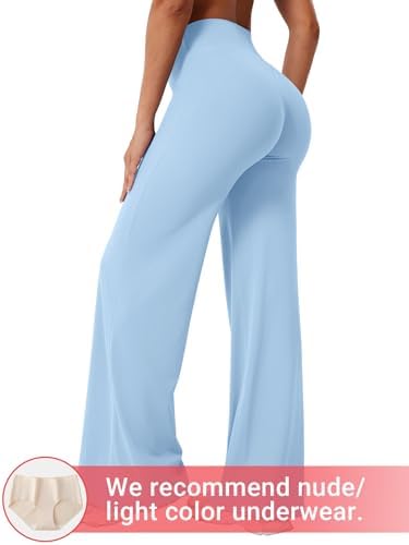 YEOREO Workout Leggings Womens No Front Seam Straight Leggings 29/ 31 5/ 33/ 35  High Waist Buttery Eddiy Gym Yoga Pants