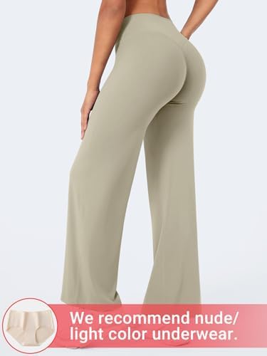 YEOREO Workout Leggings Womens No Front Seam Straight Leggings 29/ 31 5/ 33/ 35  High Waist Buttery Eddiy Gym Yoga Pants