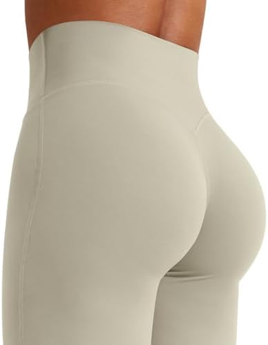 YEOREO Workout Leggings Womens No Front Seam Straight Leggings 29/ 31 5/ 33/ 35  High Waist Buttery Eddiy Gym Yoga Pants