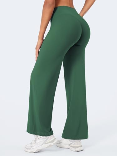 YEOREO Workout Leggings Womens No Front Seam Straight Leggings 29/ 31 5/ 33/ 35  High Waist Buttery Eddiy Gym Yoga Pants