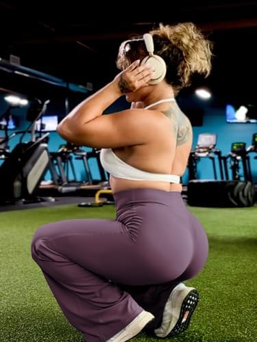 YEOREO Workout Leggings Womens No Front Seam Straight Leggings 29/ 31 5/ 33/ 35  High Waist Buttery Eddiy Gym Yoga Pants