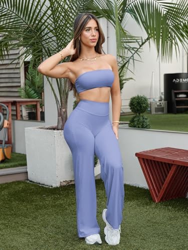 YEOREO Workout Leggings Womens No Front Seam Straight Leggings 29/ 31 5/ 33/ 35  High Waist Buttery Eddiy Gym Yoga Pants