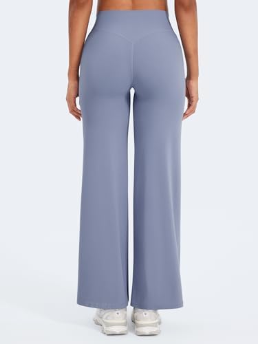 YEOREO Workout Leggings Womens No Front Seam Straight Leggings 29/ 31 5/ 33/ 35  High Waist Buttery Eddiy Gym Yoga Pants