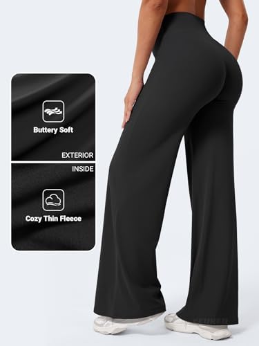 YEOREO Workout Leggings Womens No Front Seam Straight Leggings 29/ 31 5/ 33/ 35  High Waist Buttery Eddiy Gym Yoga Pants