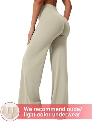 YEOREO Workout Leggings Womens No Front Seam Straight Leggings 29/ 31 5/ 33/ 35  High Waist Buttery Eddiy Gym Yoga Pants