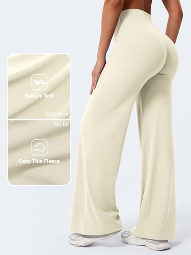 YEOREO Workout Leggings Womens No Front Seam Straight Leggings 29/ 31 5/ 33/ 35  High Waist Buttery Eddiy Gym Yoga Pants