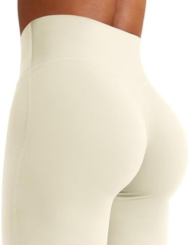 YEOREO Workout Leggings Womens No Front Seam Straight Leggings 29/ 31 5/ 33/ 35  High Waist Buttery Eddiy Gym Yoga Pants