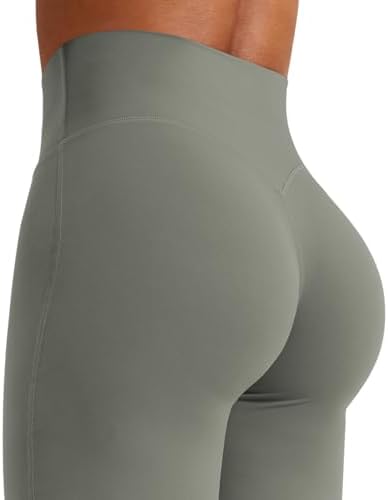 YEOREO Workout Leggings Womens No Front Seam Straight Leggings 29/ 31 5/ 33/ 35  High Waist Buttery Eddiy Gym Yoga Pants